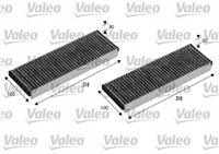 VALEO FILTRO DE CABINA DE CARBON PC PROTECT / AUDI A6 C6 04-/R8 07-/R8 10- 