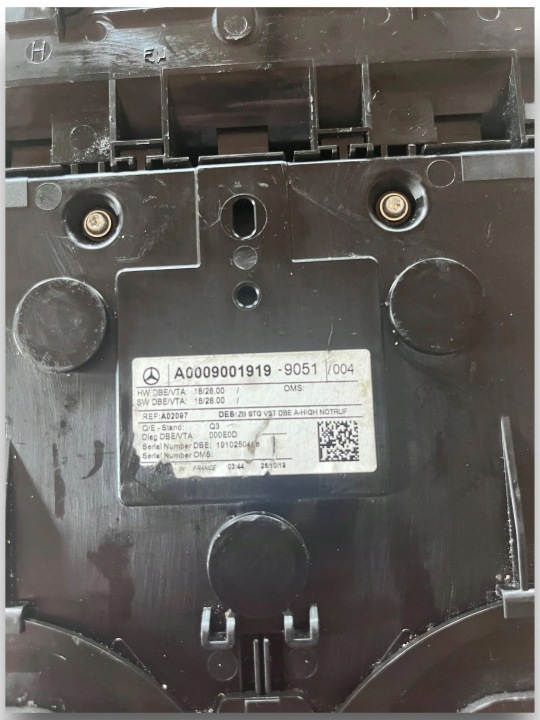 AMPOULE PLAFONNIERS MERCEDES W177 A0009001919 #287. $J