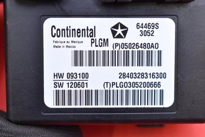 CONTRÔLEUR MODULE PORTES 05026480AO JEEP GRAND CHEROKEE 4 IV WK2 10-14