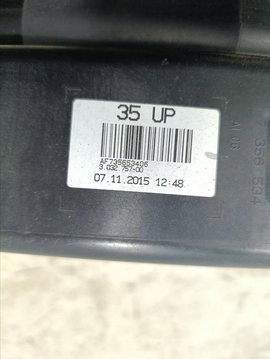 FILTRE AVEC WEGLEM AKTYWNYM BMW 7 2016 7356534