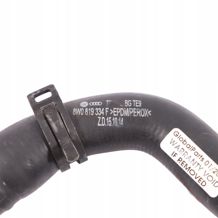 AUDI A4 B9 35 TFSI TUYAU TUYAU FIL LIQUIDE REFROIDISSEMENT 8W0819334F