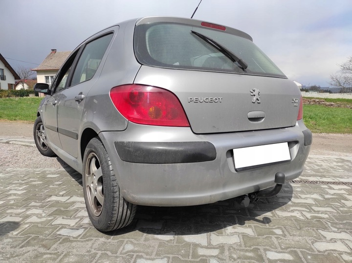 BARRA DE REMOLQUE GANCHO DE REMOLQUE PEUGEOT 307 308 HATCHBACK E20 