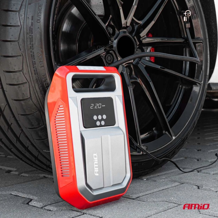 NUMÉRIQUE COMPRESSEUR AUTOMOBILE AVEC LED 12V ACOMP-18