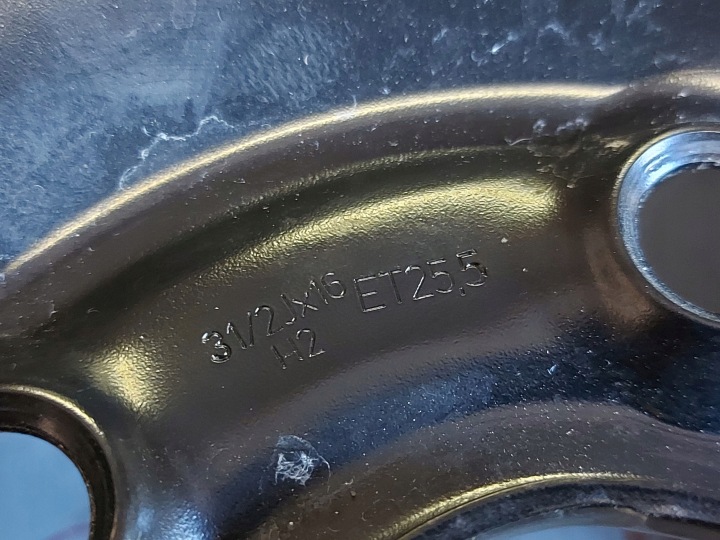 AUDI A3 II 8P GOLF V LEON II KOLO RÉGLAGE 125/70/16 96M 5X112 1K0601027F