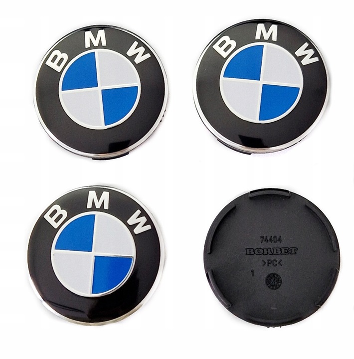 BMW TAPACUBOS KAPSLE DEKLE PARA DISCOS BORBET 56MM/52MM 