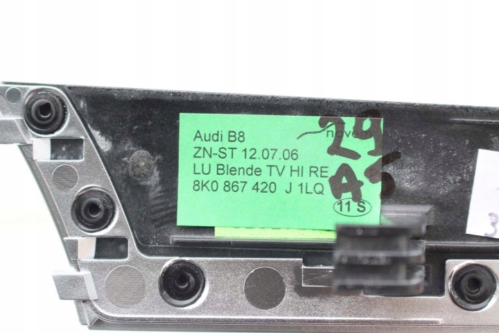 AUDI A5 SPORTBACK BAGUETTES DÉCORATIF MOULURE DÉCOR GARNITURE GARNITURE 8K08633