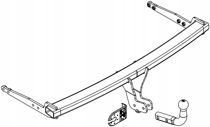 BARRA DE REMOLQUE HOLOWNICZY+WIAZKA 13PIN SEAT LEON 3 2012-2020 