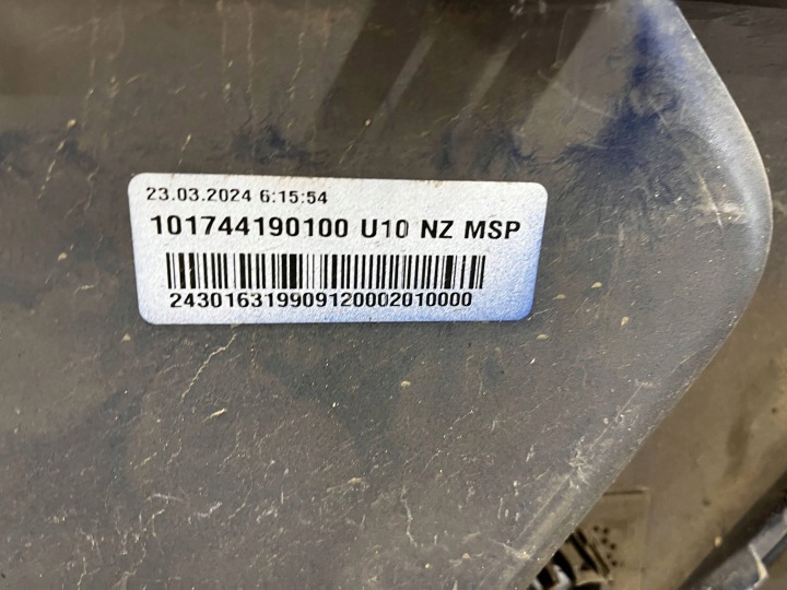 BMW 2 PIÈCES U10 KIT 2023 PARE-CHOCS ARRIÈRE ARRIÈRE 8087451 ORIGINE