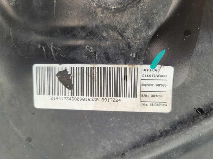 PEUGEOT BOXER 2.0 HDI 2025 CHÂSSIS POUTRE MOTEUR 01441734380