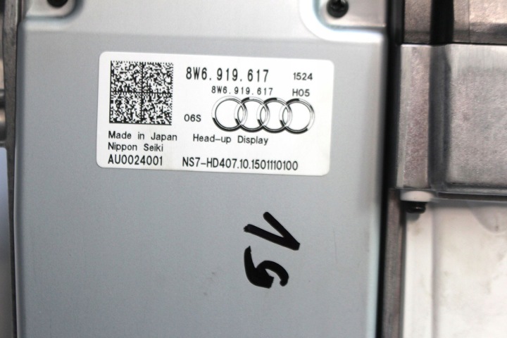 AUDI A5 PROJECTEUR HEAD UP DISPLAY 8W6919617 PROJECTEUR CONTRÔLEUR PROJEKCJI SUR