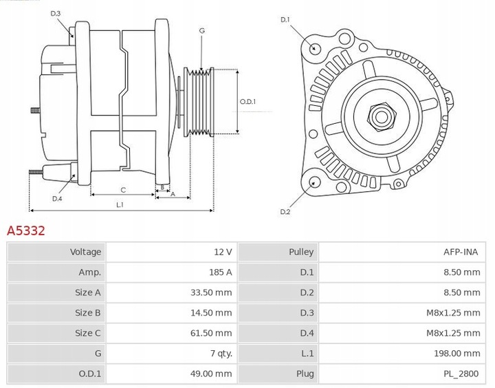 GENERADOR A5332 