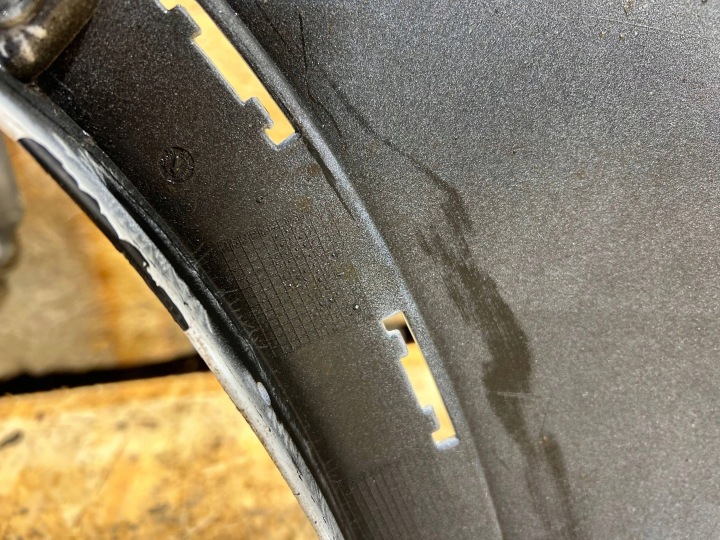 BMW X1 II F48 15-22 PARE-CHOCS ARRIÈRE ARRIÈRE