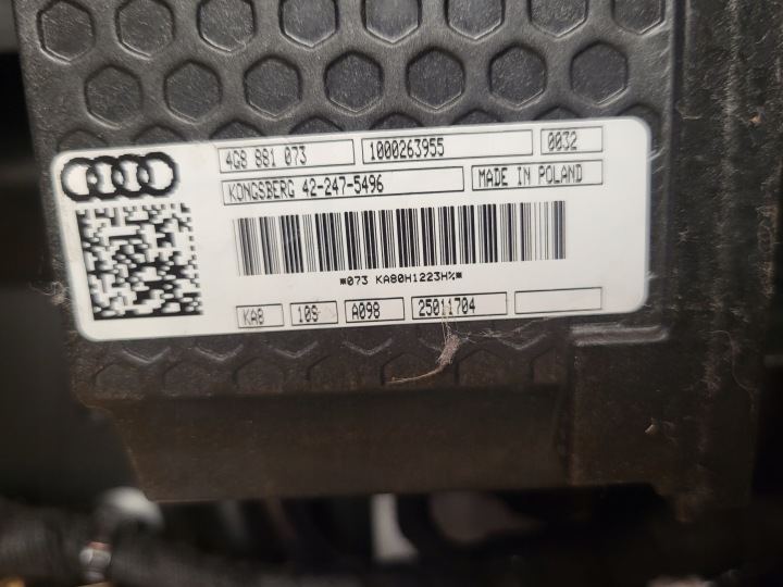 SIÈGE DROIT AVANT PASSAGER VENTILÉ AIRBAG AUDI A6 C7 EUROPE VALCONA NOGAUT