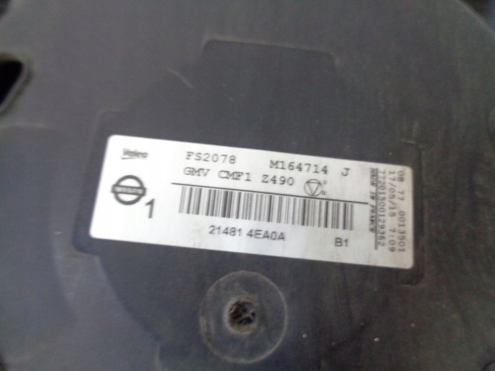NISSAN QASHQAI II 2 J11 RADIATEUR EAU CLIMATISATION VENTILATEUR 1.2 DIG-T