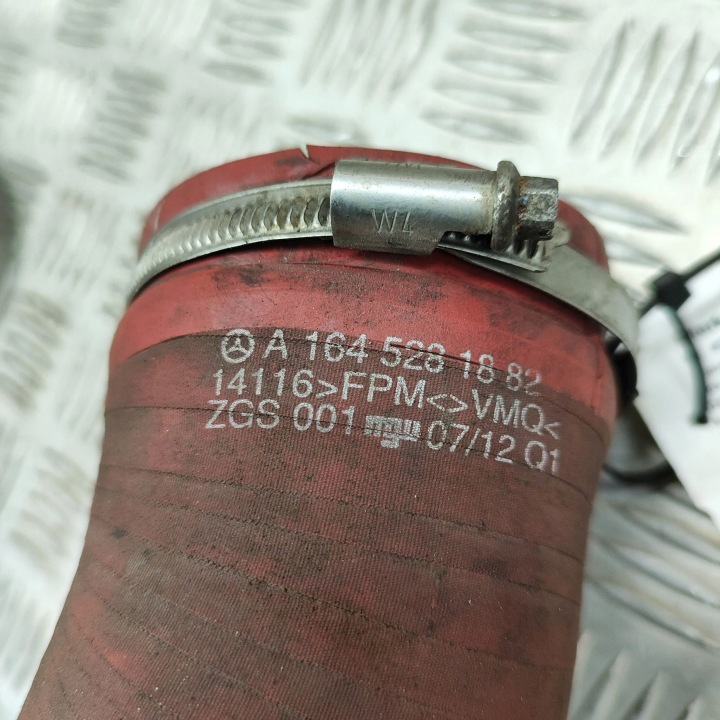 MERCEDES-BENZ GL X164 2007 TUYAU TUYAU ÉCHANGEUR D'AIR DE SURALIMENTATION