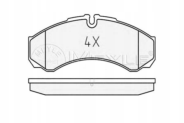 SET PADS BRAKE MEYLE 2992339 1906401 photo 2 - milautoparts-fr.ukrlive.com