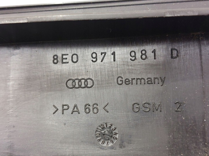 AUDI A4 S4 B7 8E 8H 2006 AUTRE PIÈCES INTÉRIEUR VOITURES