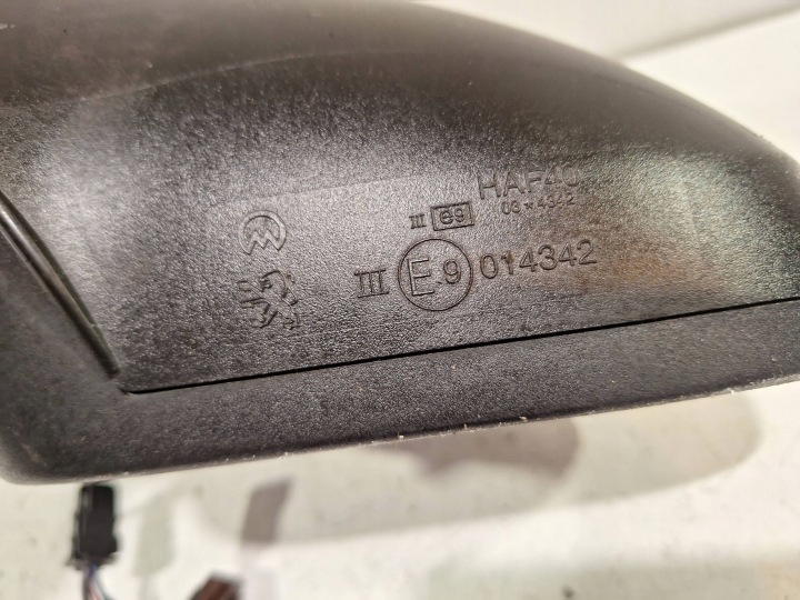RÉTROVISEUR EXTÉRIEUR GAUCHE 96807037XT PEUGEOT 207 9 GOUPILLE 06-