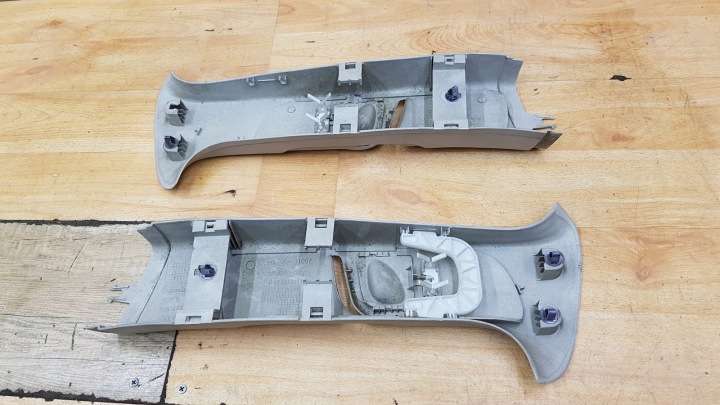 PROTECTION MONTANTS AVANT ARRIÈRE 10 PCS ENSEMBLE OPEL ASTRA II G