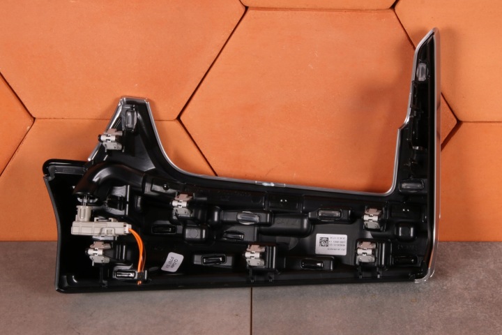 BMW 2' U06 X1 U11 2 PIÈCES U10 MOULURE DÉCORATIVE DÉCOR CONSOLES PIANO NOIR 9636243