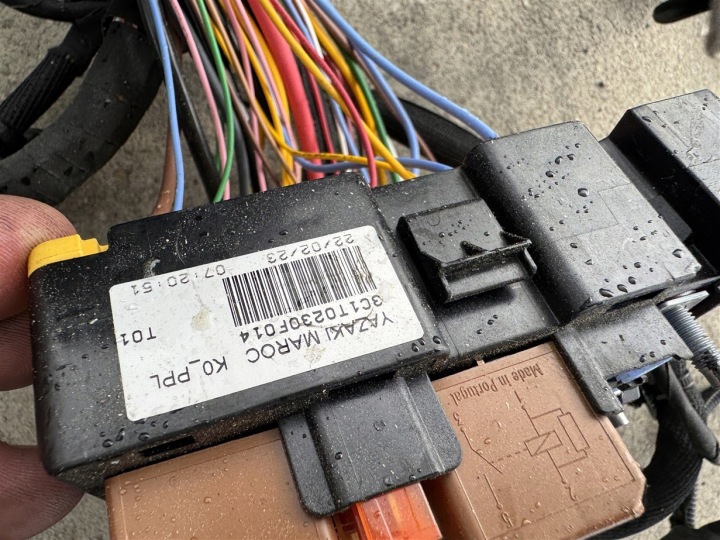 FAISCEAU DE CÂBLES INSTALLATION ÉLECTRIQUE CHAMBRES MOTEUR AH01 TOYOTA PROACE 3 III 2.0 BLUE HDI 20-
