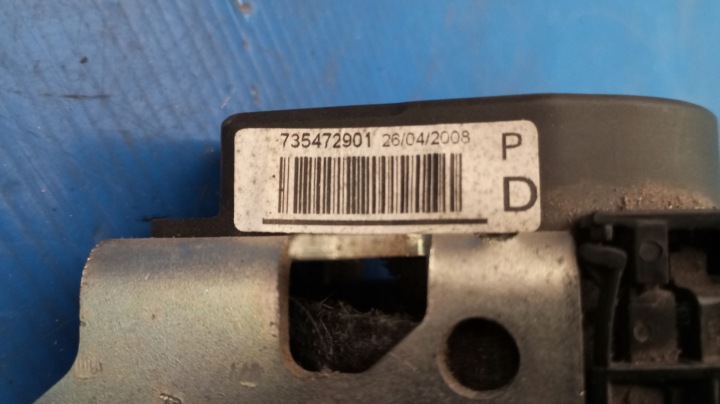 FIAT DOBLO I 735368542 8194095 CEINTURE DE SÉCURITÉ GAUCHE AVANT EUROPE