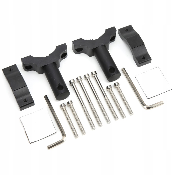 2SETS LED LIGHT BASE SUPPORT CNC ALUMINIUM ALUMINIUM UNIVERSAL CLAMP XI