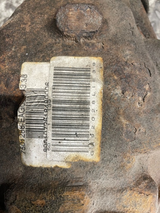 PONT DIFFÉRENTIEL BMW E39 7501289 3.38