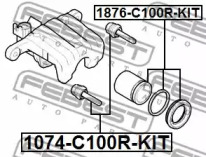 PERNO SOPORTE DE FRENADO PONTIAC GMC CHEVROLET FE 