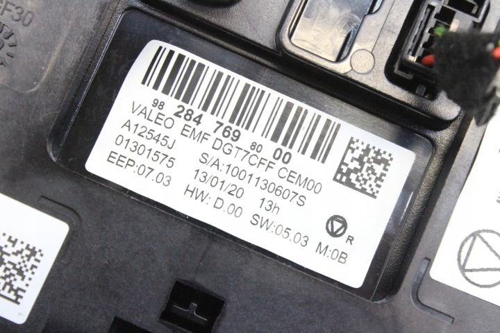 ÉCRAN NAVIGATION CITROËN C3 III (SX) 9828476980 31957089 1.2L 81KW 2020
