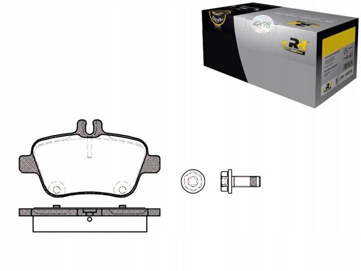 SABOTS DE FREIN DE FREIN ROADHOUSE 64202320 74209420 64208 photo 1 - milautoparts-fr.ukrlive.com