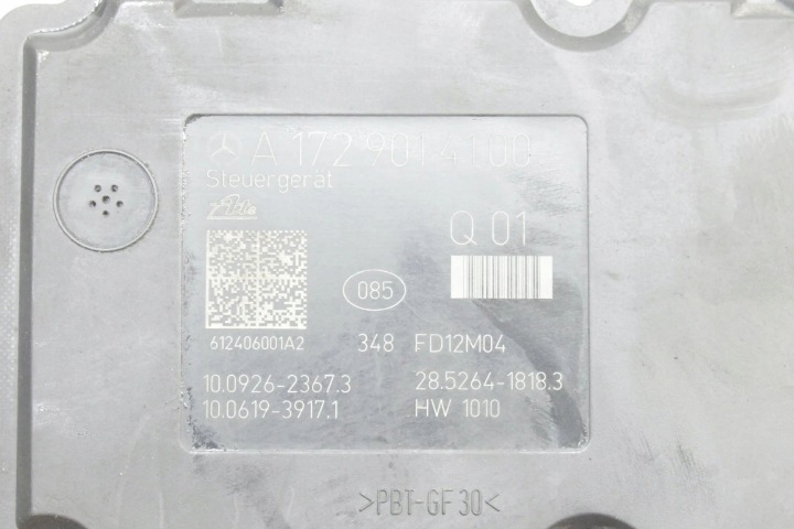 POMPE ABS MERCEDES-BENZ C (W204) 10092623673 25284548 1.8L 115KW 2012