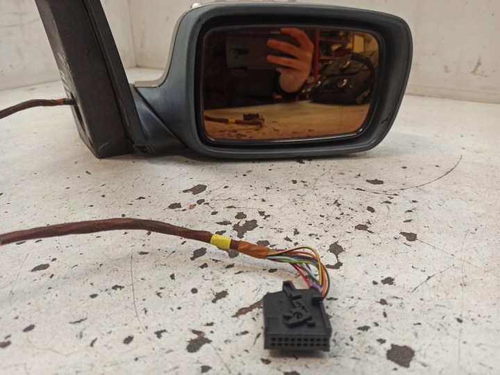 BMW E65 LIFT RÉTROVISEUR DROIT ÉLECTRIQUE 9-PIN 41-3324-426