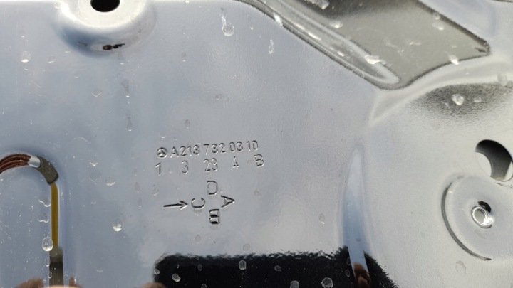 PORTES NOIR GAUCHE ARRIÈRE MERCEDES E W213 S213 UNIVERSEL ORIGINE CALES