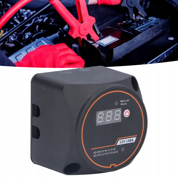 ISOLATEUR SÉPARATEUR PODWOJNEJ BATTERIES DC 12V 140A