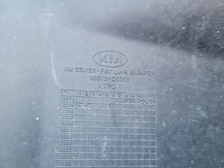 KIA SORENTO 3 III 15- SPOILER PARE-CHOCS AVANT AVANT