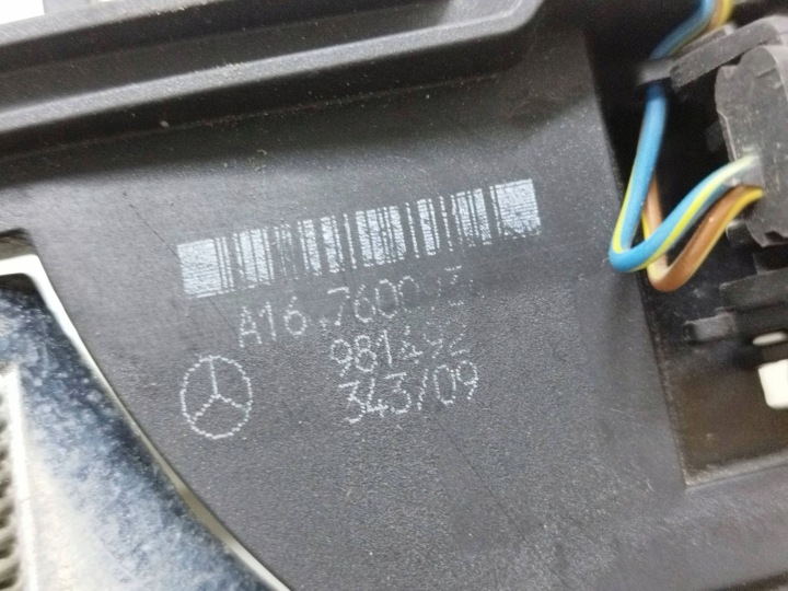 2010 MERCEDES-BENZ GL X164 POIGNÉE EXTÉRIEUR PORTES AVANT 981492