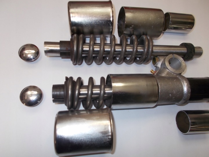 RÉGULATEUR AMORTISSEUR GAUCHE CHÂSSIS M-72 IRBIT