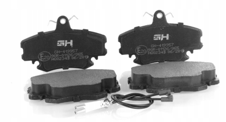 PLAQUETTES FREIN AVANT RENAULT R9-R30 MEGANE