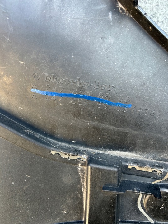 PARE-CHOCS AVANT MERCEDES GLA II A2478858803