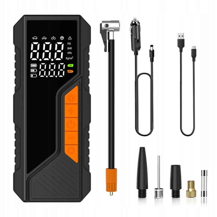 POMPE AIR AUTOMOBILE 1500MAH RAPIDE POMPAGE