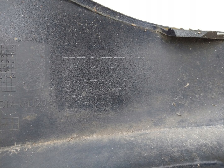VOLVO V70 III 30678626 SPOILER PARE-CHOCS AVANT AVANT DOUBLURE MOULURE