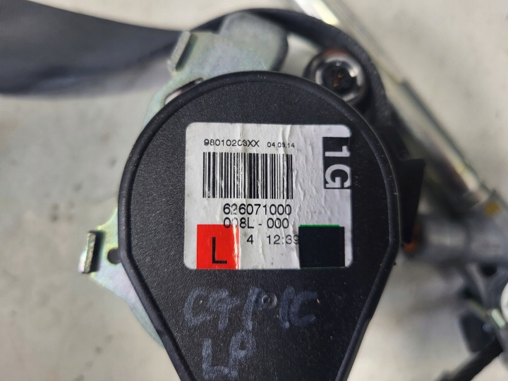 CEINTURE DE SÉCURITÉ GAUCHE AVANT CITROEN C4 PICASSO II 98010203XX