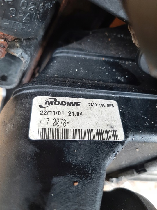 PANNEAU AVANT RENFORCEMENT VW SHARAN 7M3