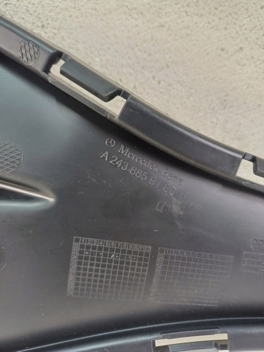 GRILLE PARE-CHOCS GAUCHE AVANT AVANT GAUCHE MERCEDES-BENZ EQB EQA AMG PDC 23-