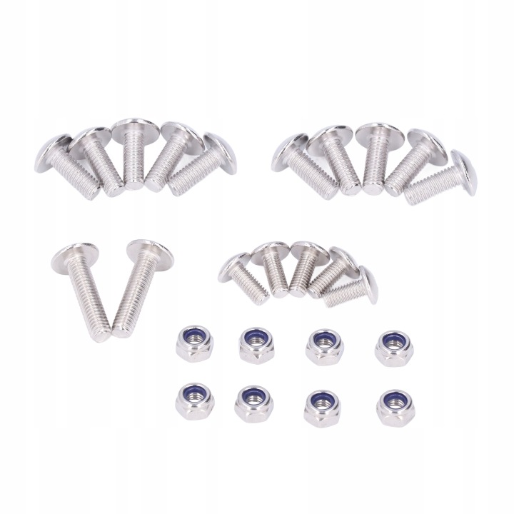25PCS MOTOCYCLETTE MOTCYCLE BOTGUARD WARTOSC SRUBOWA KIT BOULONS AVEC DT