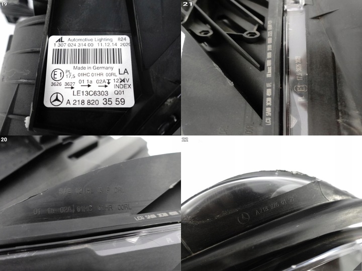 MERCEDES CLS C218 X218 W218 10-14 PHARE COMPLET LED HIGH PERFORMANCE GAUCHE UK