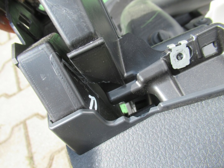 VW T6 15- PLANCHE CONSOLE TABLEAU DE BORD PARAPET 7E1857051