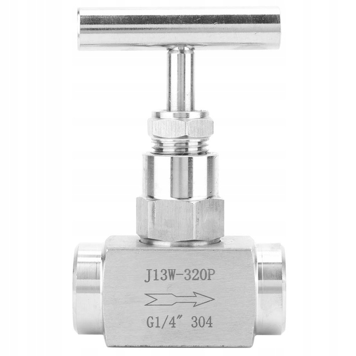 SIMPLE VALVE NEEDLE WITH STEEL STAINLESS BSPP 