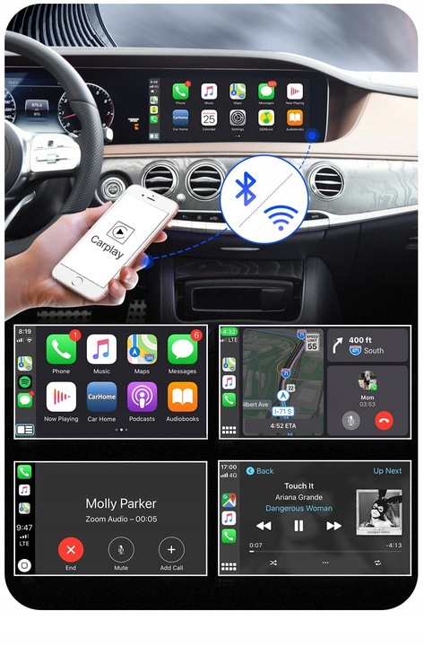 MERCEDES CARPLAY ANDROID AUTO NTG 5.0 W176 W246 W205 W212 W213 W463 W222 